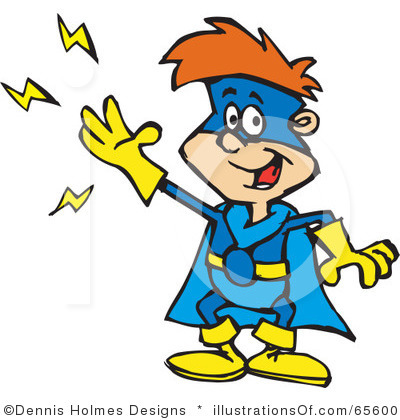 free superhero clipart