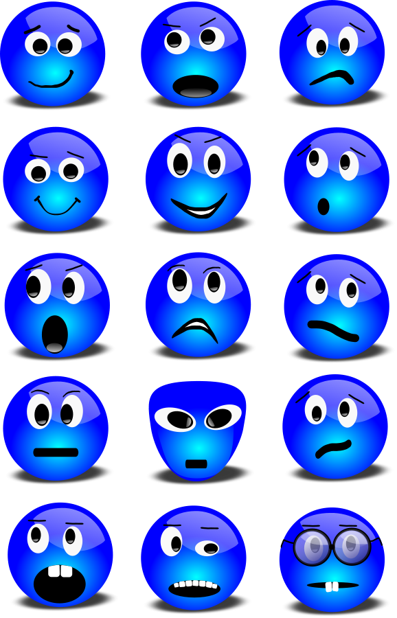 happy face clipart