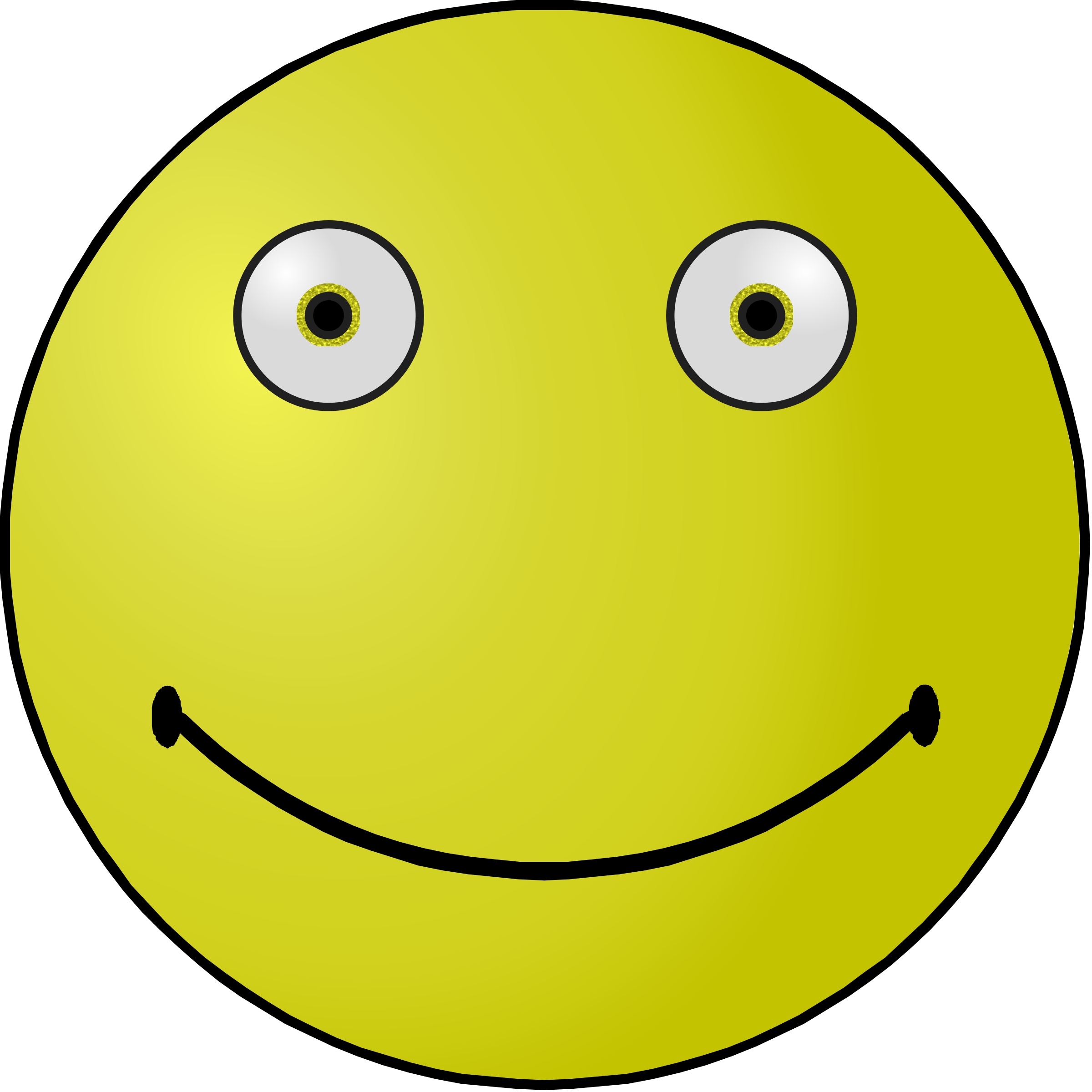 happy face clipart