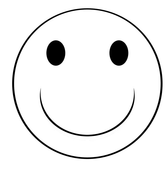 happy face clipart