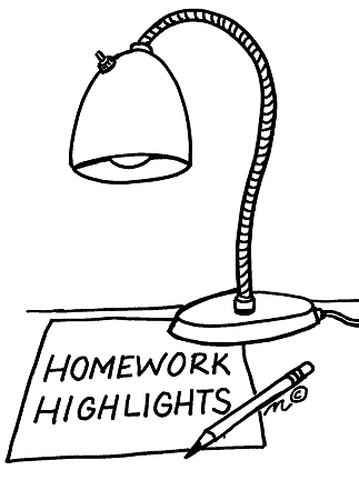 homework clipart