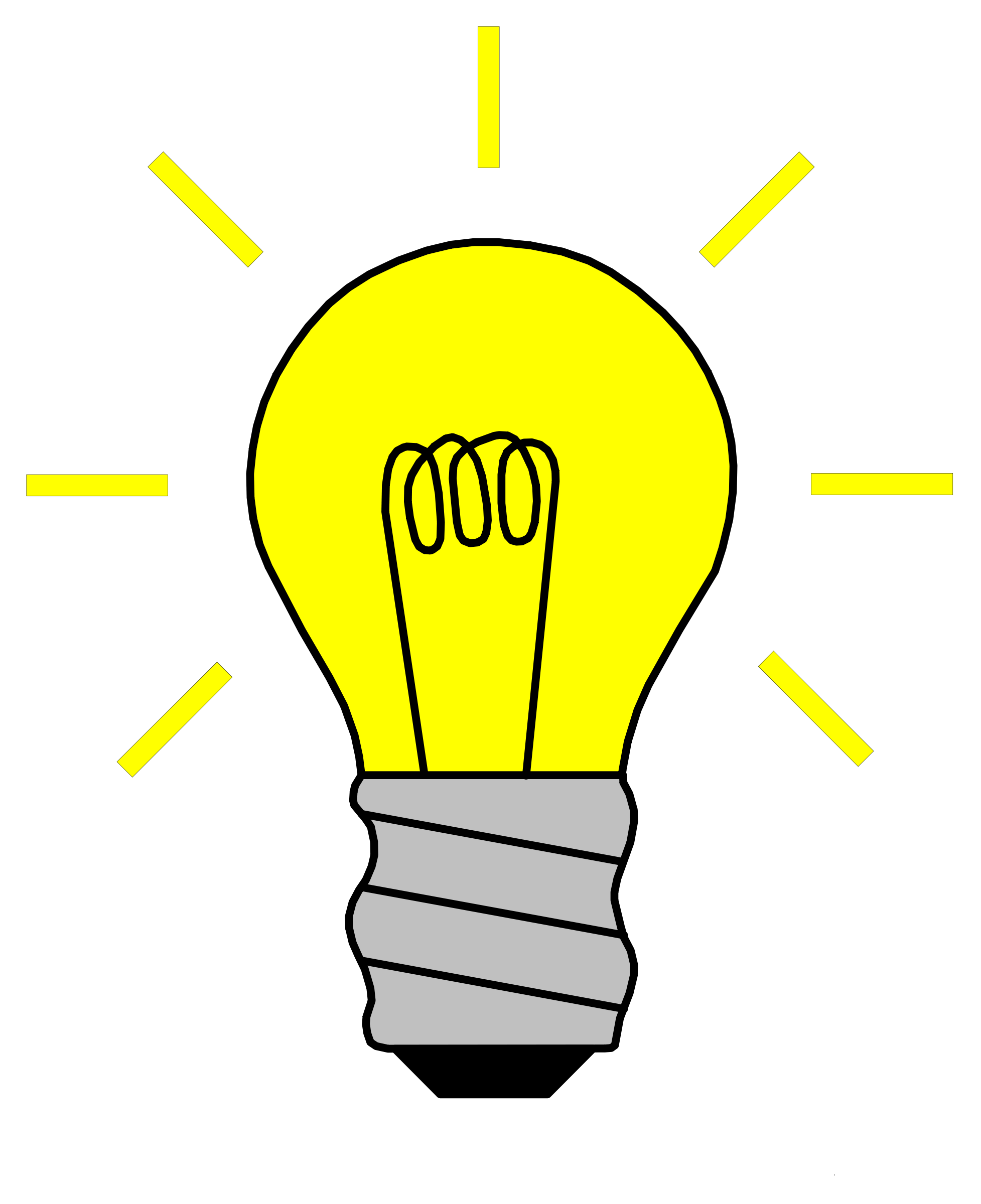 Light Bulb Clip Art