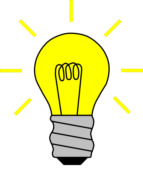 light bulb clipart