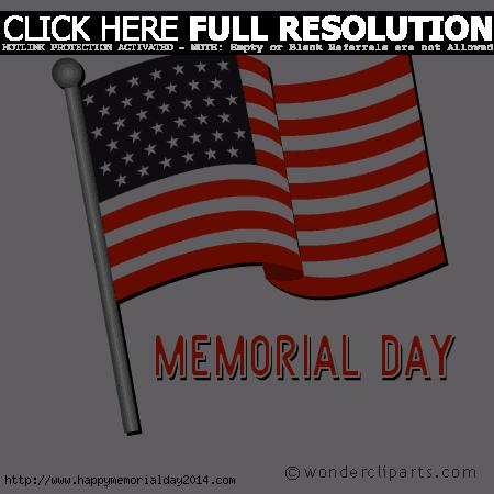 memorial day clipart