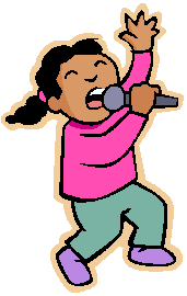 singing clipart