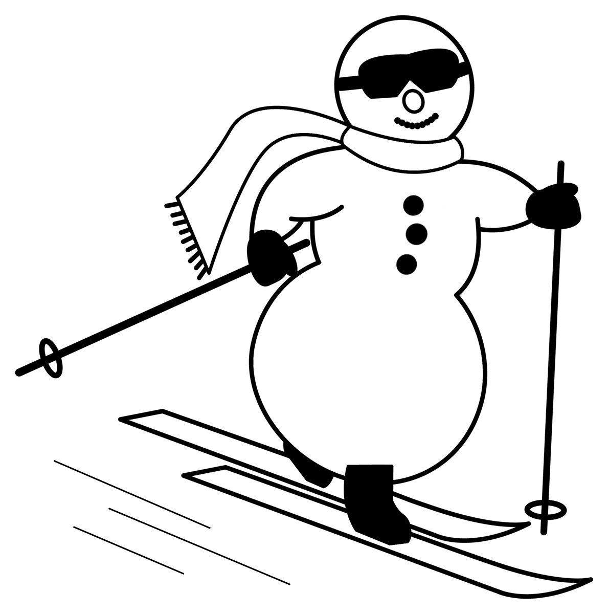 Ski Clip Art