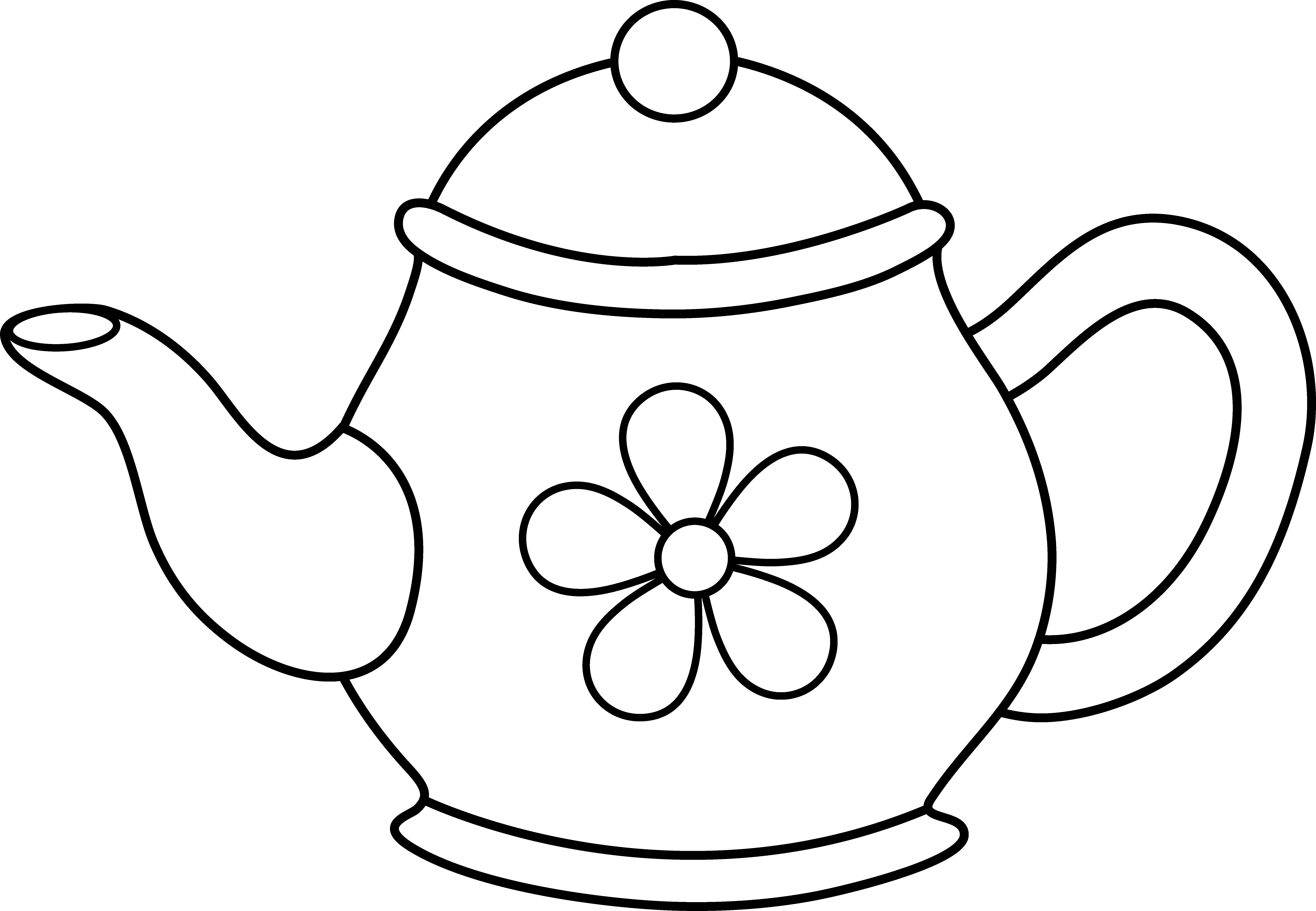 teapot clipart