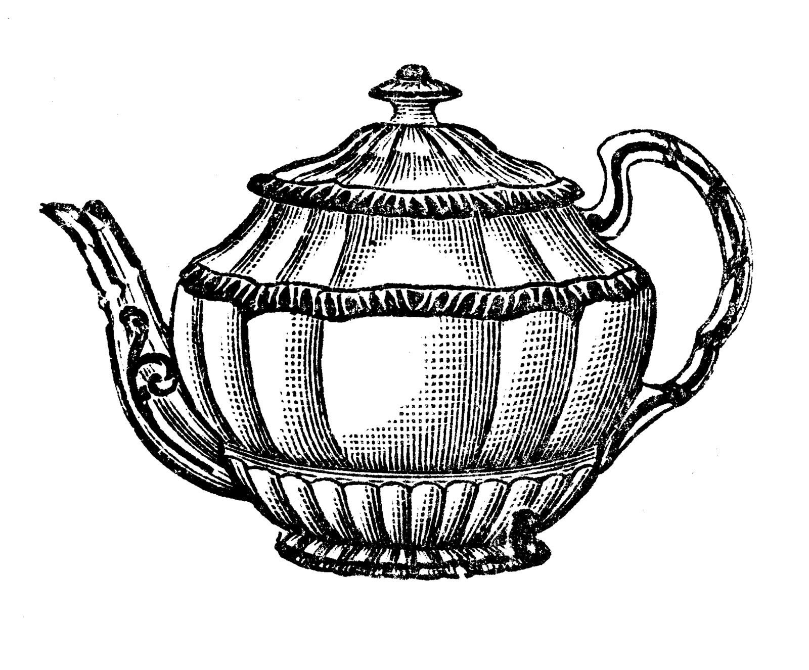 teapot clipart