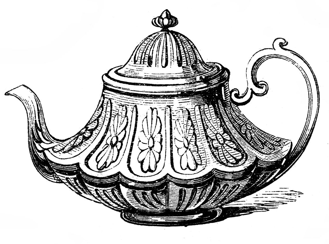 teapot clipart