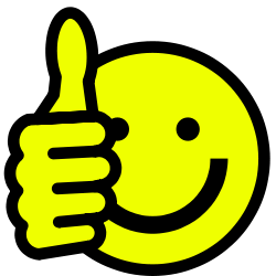 thumbs up clipart