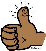 thumbs up clipart