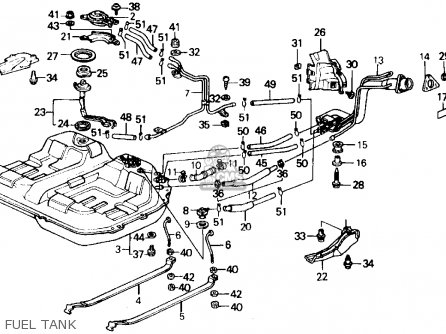 Honda prelude 1989 fuel pump #6