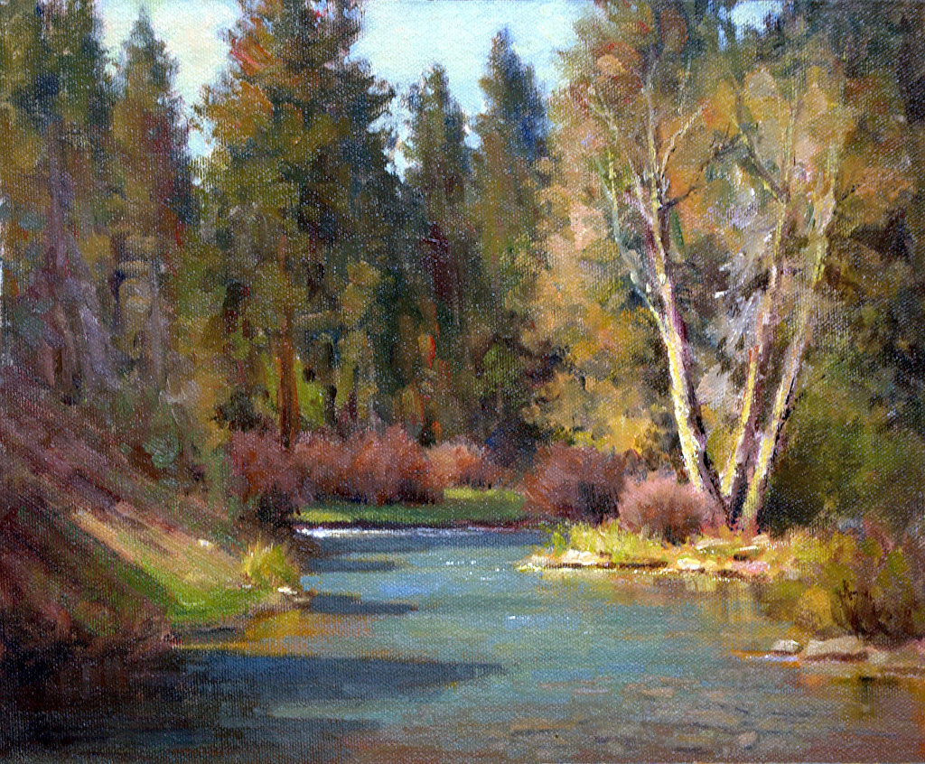 Michael Severin - GENERAL CREEK- Oil - Painting entry - September 2015 ... image.