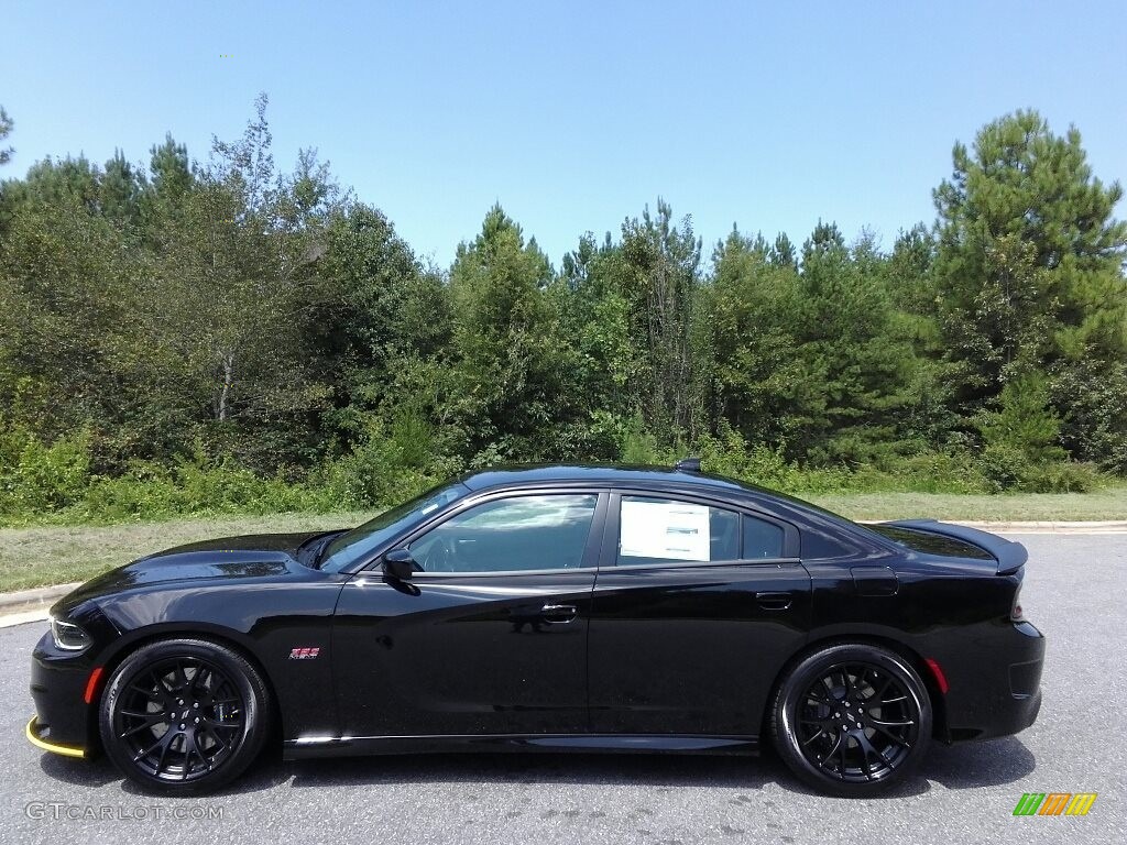 Pitch Black Dodge Charger