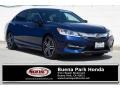 2017 Obsidian Blue Pearl Honda Accord Sport Sedan  photo #1