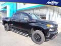 2020 Black Chevrolet Silverado 1500 Custom Trail Boss Crew Cab 4x4  photo #1