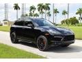 2014 Jet Black Metallic Porsche Cayenne Turbo S #139848656