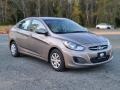 Mocha Bronze 2013 Hyundai Accent GLS 4 Door Exterior