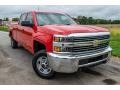 2015 Victory Red Chevrolet Silverado 2500HD WT Crew Cab 4x4 #143012434