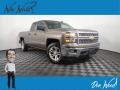 2014 Brownstone Metallic Chevrolet Silverado 1500 LT Double Cab 4x4 #144344476