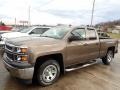 2014 Brownstone Metallic Chevrolet Silverado 1500 WT Double Cab 4x4 #145706241