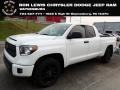 2019 Super White Toyota Tundra SR5 Double Cab 4x4 #146141116