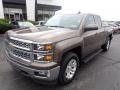 2015 Brownstone Metallic Chevrolet Silverado 1500 LT Double Cab 4x4  photo #12