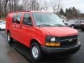 2012 Victory Red Chevrolet Express 2500 Cargo Van  photo #4