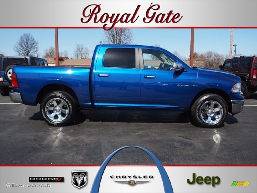 Deep Water Blue Pearl Dodge Ram 1500