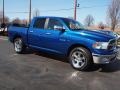 2009 Deep Water Blue Pearl Dodge Ram 1500 Laramie Crew Cab 4x4  photo #2