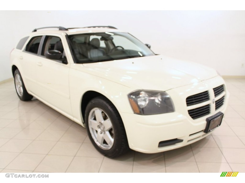 Cool Vanilla White Dodge Magnum