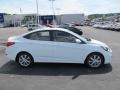 Century White 2013 Hyundai Accent GLS 4 Door Exterior