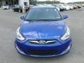 Marathon Blue 2013 Hyundai Accent GLS 4 Door Exterior