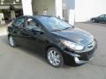 Ultra Black 2013 Hyundai Accent GLS 4 Door Exterior