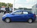 Marathon Blue 2013 Hyundai Accent GLS 4 Door Exterior