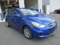 Marathon Blue 2013 Hyundai Accent GLS 4 Door Exterior