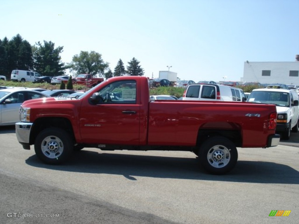 Victory Red Chevrolet Silverado 2500HD