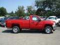 2013 Victory Red Chevrolet Silverado 2500HD Work Truck Regular Cab 4x4  photo #5