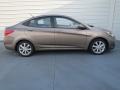 Mocha Bronze 2013 Hyundai Accent GLS 4 Door Exterior