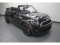 2013 Midnight Black Metallic Mini Cooper S Convertible  photo #1