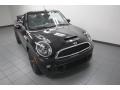 2013 Midnight Black Metallic Mini Cooper S Convertible  photo #5