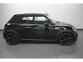 2013 Midnight Black Metallic Mini Cooper S Convertible  photo #6