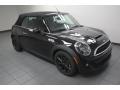 2013 Midnight Black Metallic Mini Cooper S Convertible  photo #7