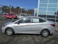 Ironman Silver 2013 Hyundai Accent GLS 4 Door Exterior