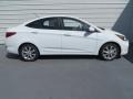 Century White 2013 Hyundai Accent GLS 4 Door Exterior