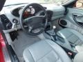 Graphite Grey 2001 Porsche Boxster Standard Boxster Model Interior