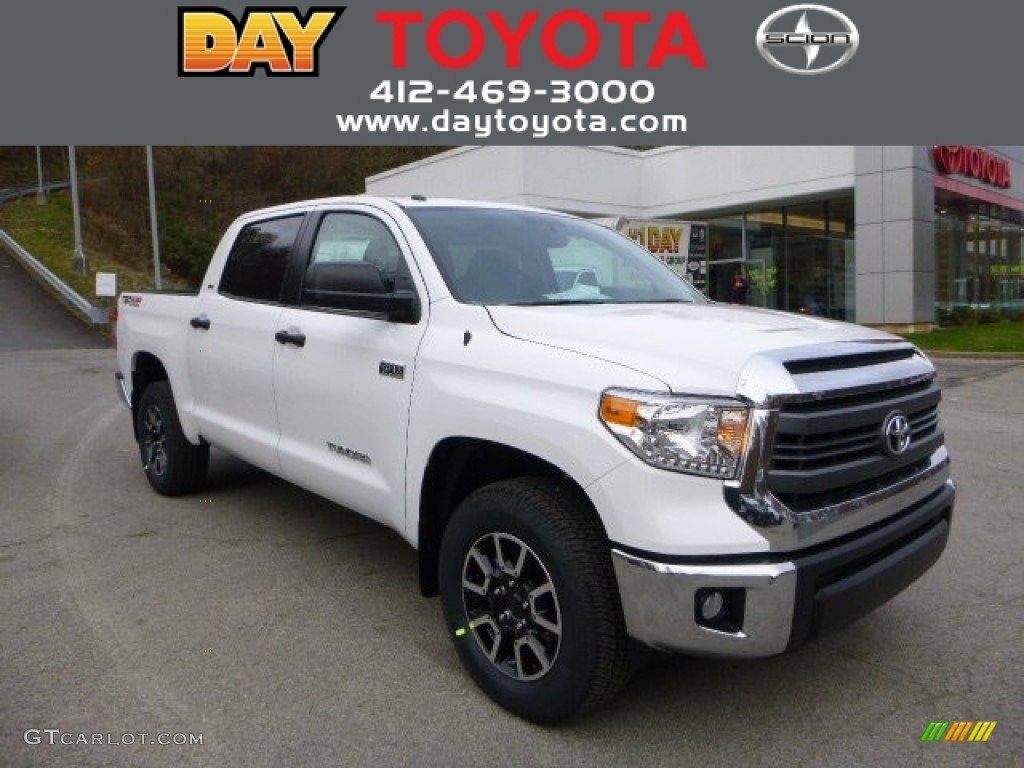 Super White Toyota Tundra