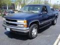 1999 Indigo Blue Metallic Chevrolet Silverado 1500 LS Extended Cab 4x4  photo #1