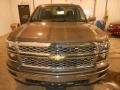 2015 Brownstone Metallic Chevrolet Silverado 1500 LT Double Cab 4x4  photo #2