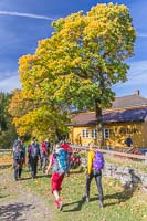 Arriving at Kleivstua, where we had lunch